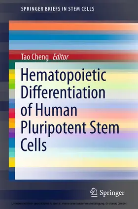 Cheng |  Hematopoietic Differentiation of Human Pluripotent Stem Cells | eBook | Sack Fachmedien