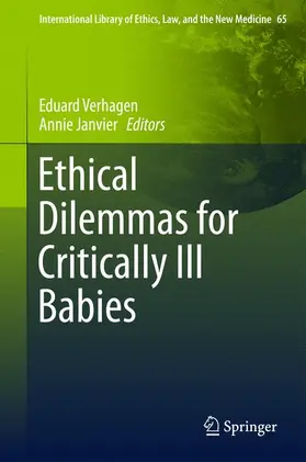 Janvier / Verhagen |  Ethical Dilemmas for Critically Ill Babies | Buch |  Sack Fachmedien