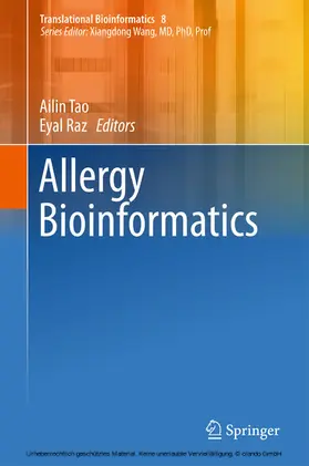 Tao / Raz |  Allergy Bioinformatics | eBook | Sack Fachmedien