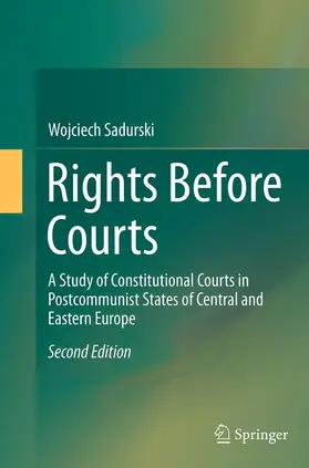 Sadurski |  Rights Before Courts | Buch |  Sack Fachmedien