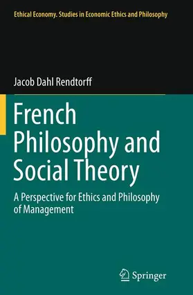 Rendtorff |  French Philosophy and Social Theory | Buch |  Sack Fachmedien