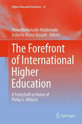 Bassett / Maldonado-Maldonado |  The Forefront of International Higher Education | Buch |  Sack Fachmedien