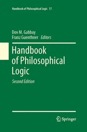 Gabbay / Guenthner |  Handbook of Philosophical Logic | Buch |  Sack Fachmedien