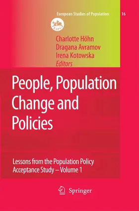 Höhn / Kotowska / Avramov |  People, Population Change and Policies | Buch |  Sack Fachmedien