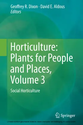 Dixon / Aldous |  Horticulture: Plants for People and Places, Volume 3 | eBook | Sack Fachmedien