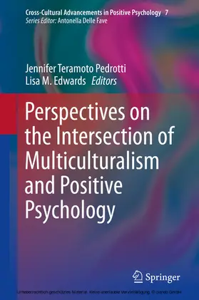 Teramoto Pedrotti / Edwards |  Perspectives on the Intersection of Multiculturalism and Positive Psychology | eBook | Sack Fachmedien