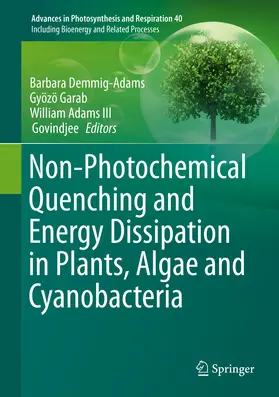 Demmig-Adams / Garab / Adams III |  Non-Photochemical Quenching and Energy Dissipation in Plants, Algae and Cyanobacteria | eBook | Sack Fachmedien