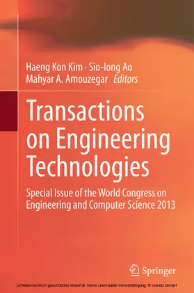 Kim / Ao / Amouzegar |  Transactions on Engineering Technologies | eBook | Sack Fachmedien