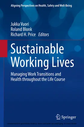 Vuori / Blonk / Price | Sustainable Working Lives | E-Book | sack.de