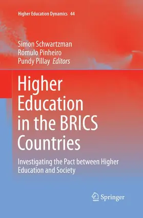 Schwartzman / Pillay / Pinheiro |  Higher Education in the BRICS Countries | Buch |  Sack Fachmedien