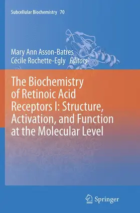 Rochette-Egly / Asson-Batres |  The Biochemistry of Retinoic Acid Receptors I: Structure, Activation, and Function at the Molecular Level | Buch |  Sack Fachmedien
