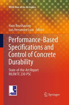 Fernandez Luco / Beushausen |  Performance-Based Specifications and Control of Concrete Durability | Buch |  Sack Fachmedien