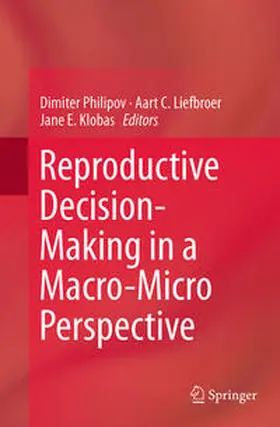 Philipov / Klobas / Liefbroer |  Reproductive Decision-Making in a Macro-Micro Perspective | Buch |  Sack Fachmedien