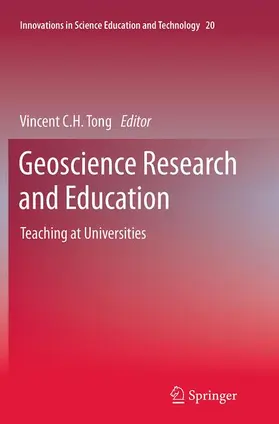 Tong |  Geoscience Research and Education | Buch |  Sack Fachmedien