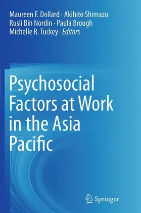 Dollard / Shimazu / Tuckey |  Psychosocial Factors at Work in the Asia Pacific | Buch |  Sack Fachmedien