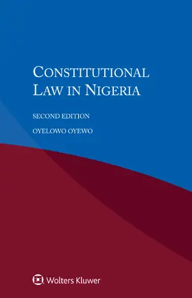 Oyewo | Constitutional Law in Nigeria | Buch | 978-94-035-0721-7 | sack.de