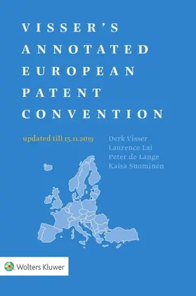 Visser |  Visser's Annotated European Patent Convention 2019 Edition | Buch |  Sack Fachmedien