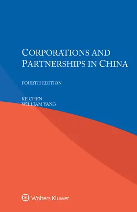 Chen / Yang |  Corporations and Partnerships in China | Buch |  Sack Fachmedien
