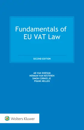 Nellen / Doesum / Cornielje |  Fundamentals of EU VAT Law | Buch |  Sack Fachmedien