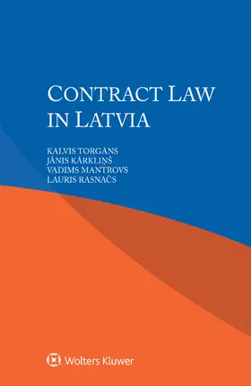 Torgans / Karklinš / Mantrovs |  Contract Law in Latvia | Buch |  Sack Fachmedien