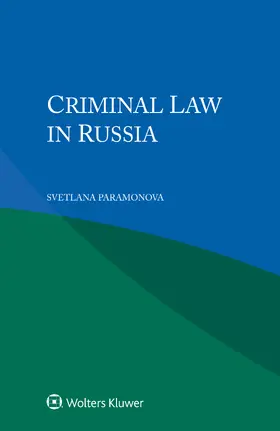 Paramonova |  Criminal Law in Russia | Buch |  Sack Fachmedien