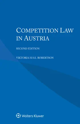 Robertson |  Competition Law in Austria | Buch |  Sack Fachmedien