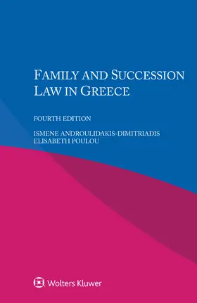 Androulidakis-Dimitriadis / Poulou |  Family and Succession Law in Greece | Buch |  Sack Fachmedien