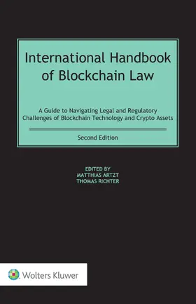 Richter / Artzt | International Handbook of Blockchain Law | Buch | 978-94-035-4157-0 | sack.de