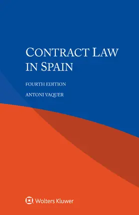 Vaquer |  Contract Law in Spain | Buch |  Sack Fachmedien