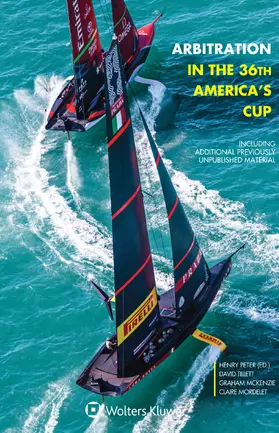 Peter |  Arbitration in the 36th America's Cup | Buch |  Sack Fachmedien