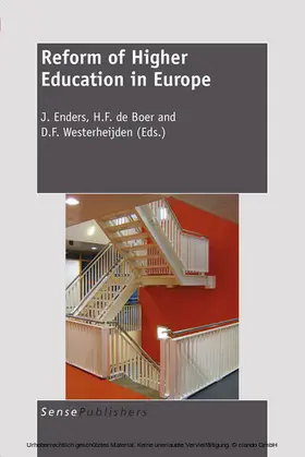 Enders / de Boer / Westerheijden |  Reform of Higher Education in Europe | eBook | Sack Fachmedien