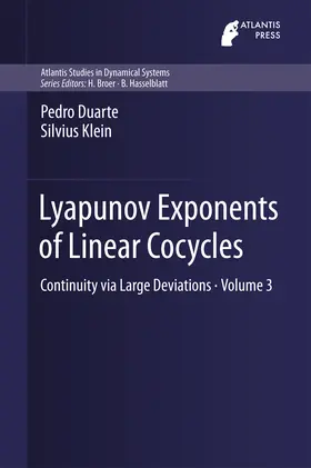 Duarte / Klein |  Lyapunov Exponents of Linear Cocycles | eBook | Sack Fachmedien