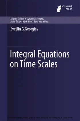 Georgiev |  Integral Equations on Time Scales | eBook | Sack Fachmedien