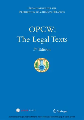 Organisation for the Prohibition | OPCW: The Legal Texts | E-Book | sack.de