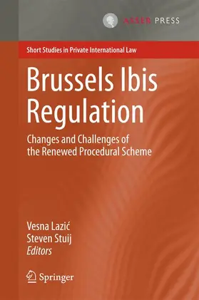 Stuij / Lazic / Lazic |  Brussels Ibis Regulation | Buch |  Sack Fachmedien