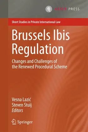 Lazic / Lazic / Stuij |  Brussels Ibis Regulation | eBook | Sack Fachmedien