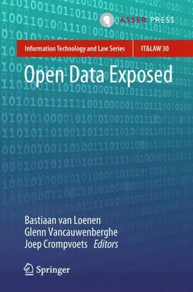 van Loenen / Crompvoets / Vancauwenberghe |  Open Data Exposed | Buch |  Sack Fachmedien