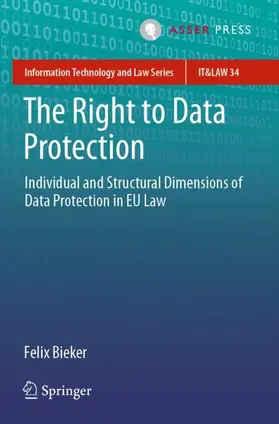 Bieker |  The Right to Data Protection | Buch |  Sack Fachmedien