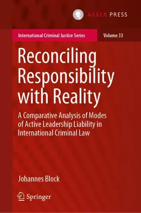 Block |  Reconciling Responsibility with Reality | Buch |  Sack Fachmedien