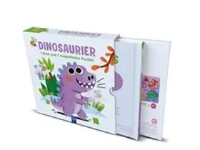  Dinosaurier - 1 Buch und 3 magnetische Puzzles | Buch |  Sack Fachmedien