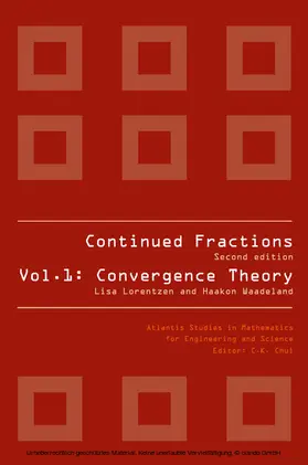 Waadeland / Lorentzen |  CONTINUED FRACTIONS | eBook | Sack Fachmedien