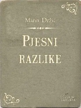 Drzic |  Pjesni razlike | eBook | Sack Fachmedien