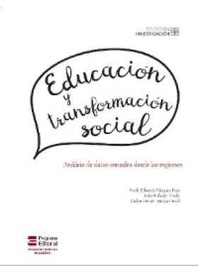 Vásquez-Rizo / Gabalán-Coello / Isáziga-David |  Educación y transformación social. Análisis de datos censales desde las regiones | eBook | Sack Fachmedien