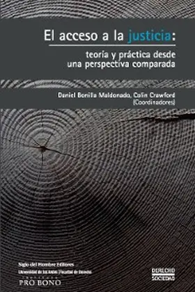 Bonilla Maldonado / Iturralde / Crawford |  El acceso a la justicia: teoría y práctica desde una perspectiva comparada | eBook | Sack Fachmedien