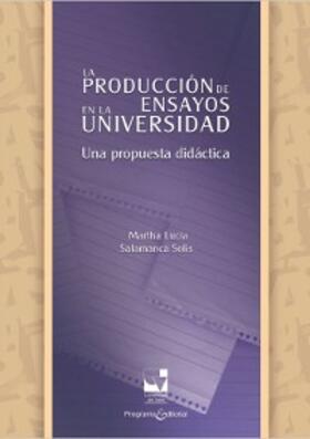 Salamanca Solís |  La producción de ensayos en la Universidad | eBook | Sack Fachmedien