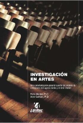 Morales / Quintero |  Investigación en artes | eBook | Sack Fachmedien