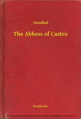 Stendhal |  The Abbess of Castro | eBook | Sack Fachmedien