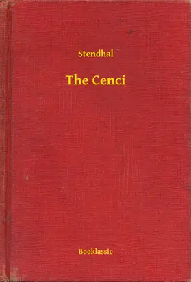 Stendhal |  The Cenci | eBook | Sack Fachmedien