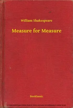 William |  Measure for Measure | eBook | Sack Fachmedien