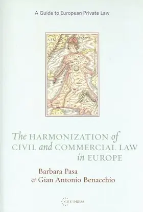 Pasa / Benacchio |  The Harmonization of Civil and Commercial Law in Europe | Buch |  Sack Fachmedien